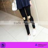 Fashion Cotton Lovely Cat Jacquard Leggings thumbnail-1