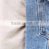 2017 Wholesale Plain Denim Jacket Mens With Contrast Hooded Sweatshirt thumbnail-5