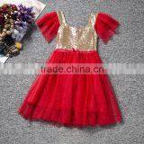 Nice Summer Dress Baby Girl Dress Unique Children Frocks Designs#A128 thumbnail-3