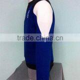 Hotsale Design Cotton Fleece Alphabet Printing Scuba Matching Color Pullover Plain Hoodies Wholesale Made in China thumbnail-3