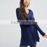 OEM Customized Womens T-shirt Popular Fashionable Wholesale t Shirt thumbnail-1