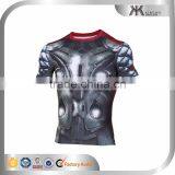Dye Sublimation Over All Tshirt Printing Superman Print T-shirt for Men thumbnail-1