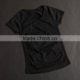 Plain O Neck Wholesale Short Sleeve Cheap High Quality Women Sport T Shirt thumbnail-3