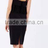 Runwaylover EY2200D New Design 2017 Ladies Fashion Lace Tassel Casual Dress thumbnail-2