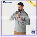 Wholesale Custom Long Sleeve Sweatshirt Blank Quarter Zip Sweatshirt for Men thumbnail-1