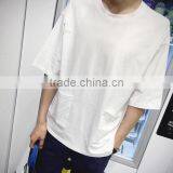 Big Yards of Loose Round Collar Pure Color in the Summer thumbnail-2