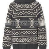 Soft Sweater Turn -down Collar Cardigan Boys Sweater thumbnail-2