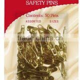 Golden Travel Sewing Tools Safety Pins