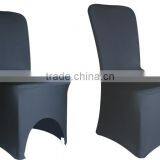 Factory Supply Universal Spandex Lycra Chair Cover for Wedding Banquet Reception Party Event 11 Colours thumbnail-3