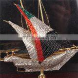 Noble Customized Crystal Arab Dhow For Business Gift Items , Islamic Souvenirs Gifts thumbnail-2