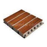 Tongue Wooden Grooved Acoustic Panel , 15mm MDF Sound Wall Panels thumbnail-1