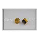 20.511.5mm Health Care Products Aluminium Pilfer Proof Caps With Logo Printing , Gold Color thumbnail-1