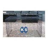 Galvanized Or PVC Coated Hexagonal Stainless Steel Galvanized Gabion Boxes 2x1x1M