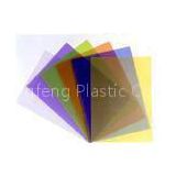 OEM Non-toxic PVC Transparent Frosted Binding Covers With Size A3/A4 And Large Capacity