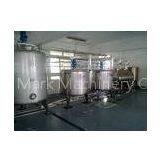 Automatic Beverage Processing Equipment Mixing Tank Single Layer Stainless Steel