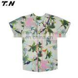 Baseball Bottons Shirt,mesh Baseball Jersey,custom Baseball Shirt thumbnail-3