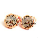 Watch Steampunk Cufflinks Mechanical Movement Watch Cufflinks thumbnail-1