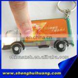 LED Pvc Light up Car Shape Glowing Key Chain for Night Party
