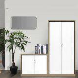 Luoyang UNI-ST001 Metal Material Tambour Door Storage Cabinet for Office and 0.8mm Thickness Cold Rolled Steel Plate Cabinet thumbnail-2