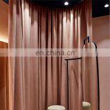 Wholesale Luxury Designs Decorative House Light Pink Velvet Fabric Ready Made Shading Finished Curtains for Hotel and Home thumbnail-3