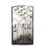 Triple Glazed Glass and Wrought Iron Glass