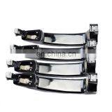 Pair Chrome Front Exterior Outer Door Handle For Chevrolet Aveo 2007-2009 96468306 thumbnail-5