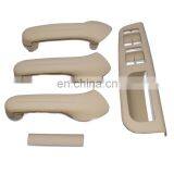 Free Shipping! Beige Interior Door Grab Handle Cover Switch Bezel Trim For VW Golf MK4 5pcs thumbnail-1
