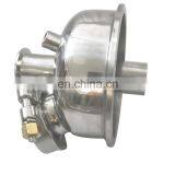 6" Hemispherical Extractor Lid for Reclaim Tank With Tri Clamp Ferrule and 4" Down Tube thumbnail-2