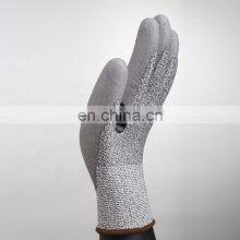En388 4543 Hand Safety Anti-cut Construction Gloves PU Coated Cut Resistant Work Gloves Level 5 Anti Cut Gloves thumbnail-4