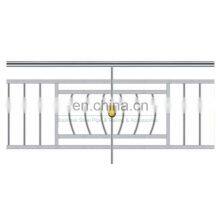 Decorative Balcony Post Handrail Kit Stainless Steel Deck Gold Welding Railing Set thumbnail-5