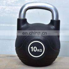 Free Weights Kettle Bell Deadlift Body Shape Building Gym Weight Accessory 8kg to 32kg Rubber Coated Kettlebell for Workout thumbnail-2