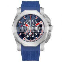High Quality Branded Oem Custom Logo Steel Wrist Watches Chronograph Luxury Watches Men thumbnail-5