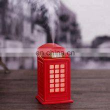 GXZ-DHT-1 Telephone Booth Humidifier Ultrasonic 280ml Mini Humidifier With 7 Colors Light for Home Class Office thumbnail-3