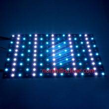 Individual Addressable RGB SMD5050 WS2812B Flexible PCB Digital 8x8 8x16 16x16 256 Pixels Flexible LED Matrix Display Panel thumbnail-2
