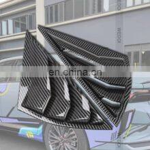 4 PCS Set Corolla Modified Mustang Triangular Window Decorative Suitable for 19-22 Toyota Rear Triangular Window Modification thumbnail-1