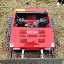 remote control mower, China remote control mower for slopes price, tracked robot mower for sale