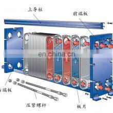 Stainless Steel Plate Heat Exchanger Food Heating Heat Exchanger Plate Hot Water Circulation Cooler thumbnail-3