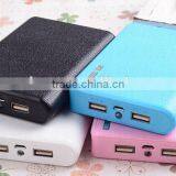 2015 Hot Selling Fashion Leather Power Bank High Quality Charger thumbnail-2
