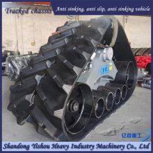 Corn Harvester Modified With Anti Sinking Half Chain Rail Mud Leveling, Stable and Reliable thumbnail-2