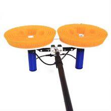 Manufacturer Solar Panel Cleaning Washing Robot Machine Automatic Roller Brush With Double Head Robot thumbnail-3