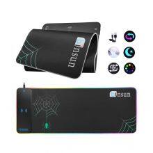 Custom Logo Gaming 14 Color Mousepad Mouse Pad With Wireless Mobile Charger 800*300mm thumbnail-2