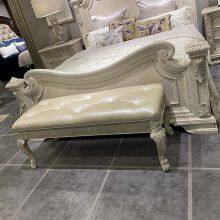 Light Luxury Solid Wood Bed 1.8 Meters Solid Wood Bed Can be Customized in Size and Style