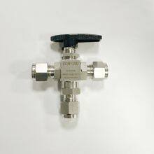 Precision Double Ferrule Needle Valve With Fine Flow Control for Laboratory Equipment thumbnail-1