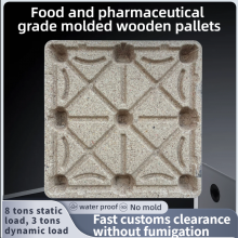 Export-Grade Molded Wood Pallet (Fumigation-Free) — ISPM 15 Certified — 4-Way Entry thumbnail-1