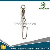 In Stock High Quality Wholesale Ball Bearing Swivel With Costlock Snap Fishing Tackle