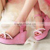Wholesale Women Shoes 2015 Wholesale China Women Shoes Korean Women Wedge Sandals thumbnail-1