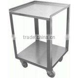 4 Wheels Stainless Steel Food Cart/ Kitchen Equipment/hotel Amenity