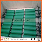 D5inch hdpe conveyor roller,working 50000hours hdpe conveyor roller,6305bearing conveyor roller with hdpe coated
