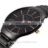 2016 Mens Slim Tungsten Steel Watch Luminous Waterproof Commercial Men's Watch thumbnail-1