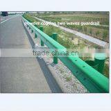 Highway Powder Coated 2 Waves Traffic Barrier